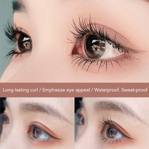 Top selling 10w+ in Korean, Korean-style curling and long mascara