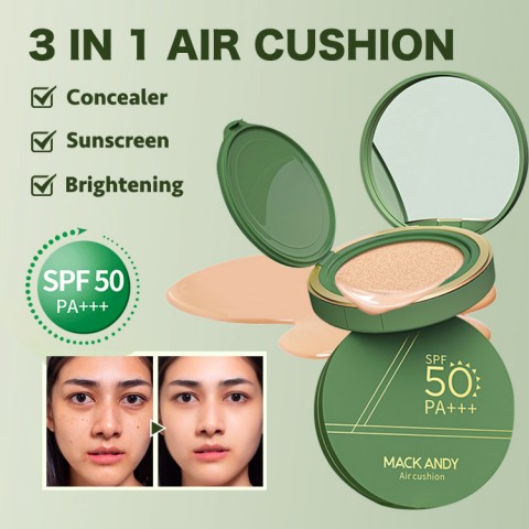 Korean Hot Style - Three-in-one Concealer Sunscreen Brightening Air Cushion