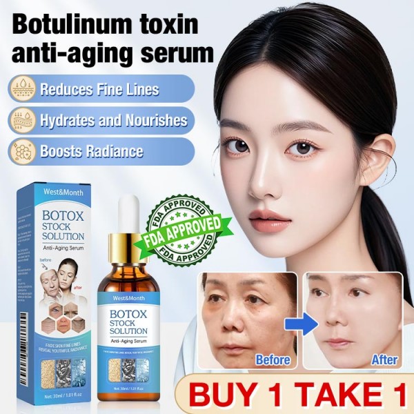 Botulinum toxin anti-aging serum..