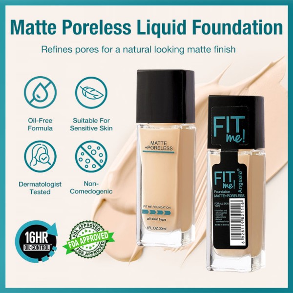 Matte Poreless Liquid Foundation..