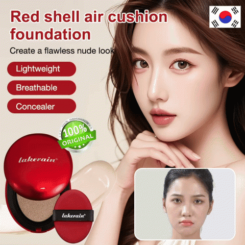 red shell air cushion foundation