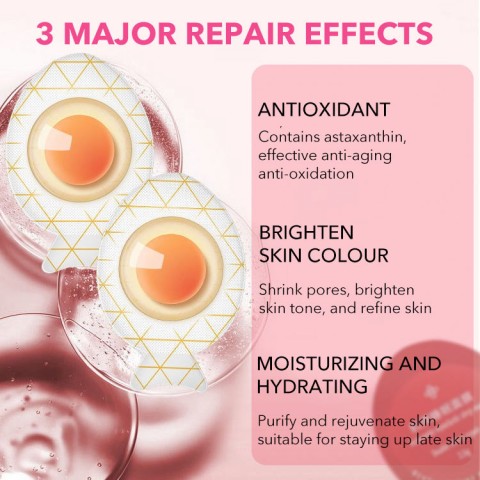 Small Egg Astaxanthin Mask