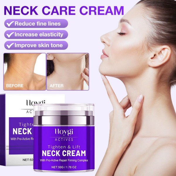 Neck care cream..