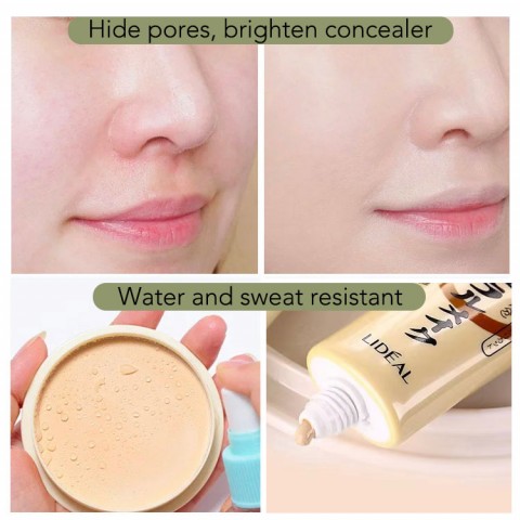 Concealing and Setting Soy Milk Powder and BB Cream Set