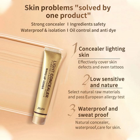 Earth-Shaking Concealer Power! Small Golden Tube Concealer