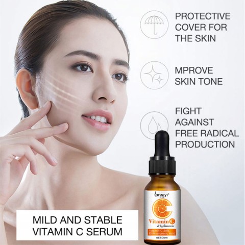 20% Vitamin C and Hyaluronic acid Anti-aging Brighten Serum