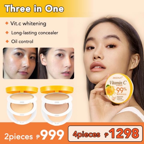 VC powder-whitening oil control makeup waterproof