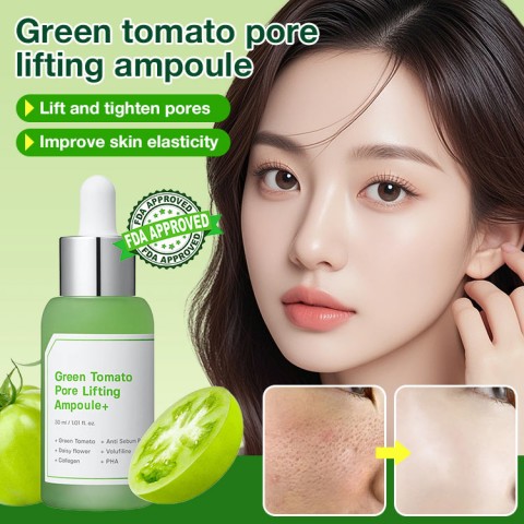 Green tomato pore lifting ampoule