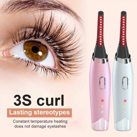 Electric eyelash curler